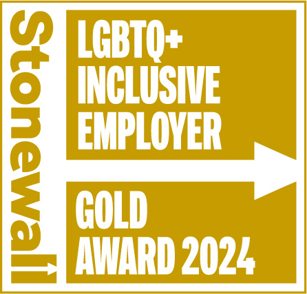 Stonewall Gold Employer Award Logo