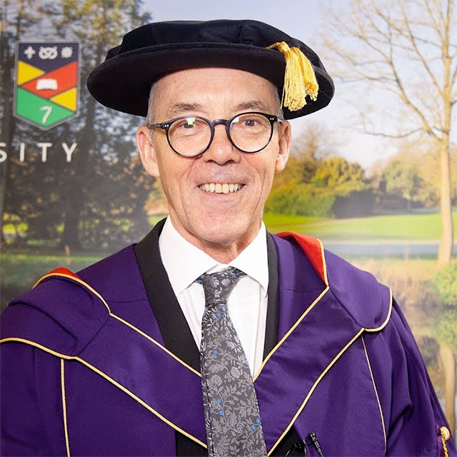 Mike Jackson, Keele Alumnus and Honorary Graduate