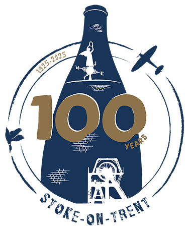 Stoke 100 years logo